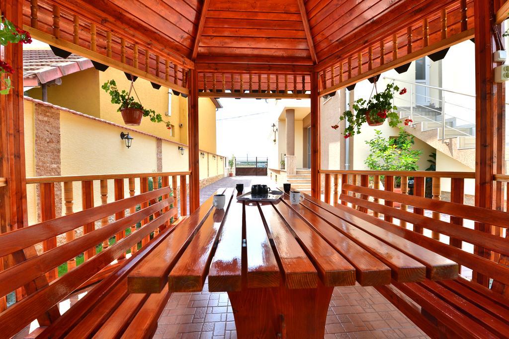 Casa Vio Hotel Haţeg Buitenkant foto